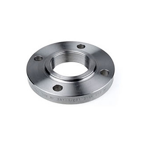 Carbon Steel Round Threaded Flange - Stainless Steel, Customized Sizes | Galvanized Surface, High Pressure Applications