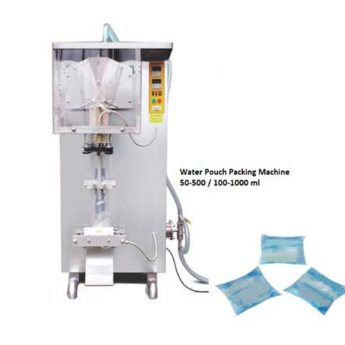 Automatic Water Pouch Packing Filling Machine