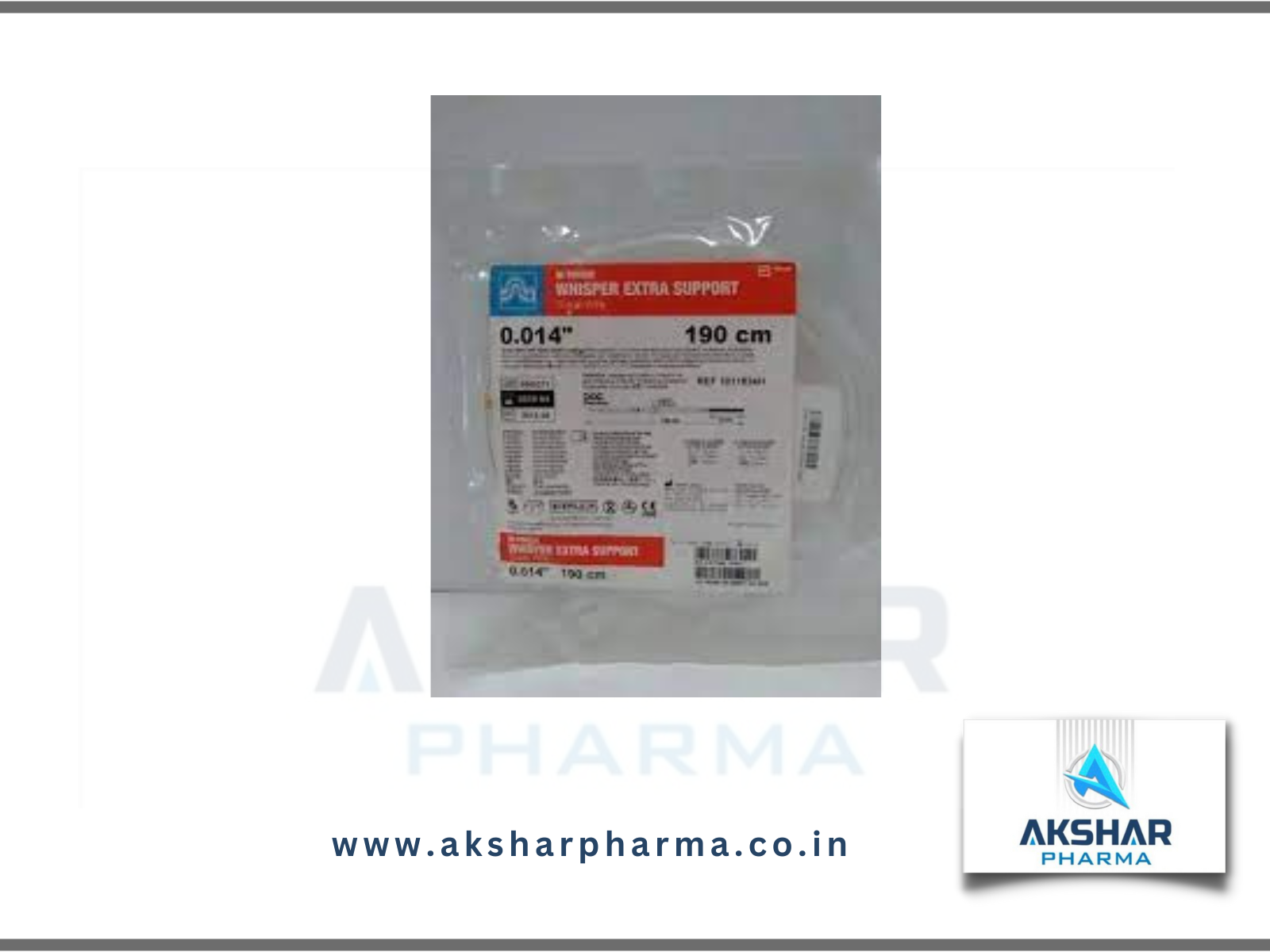 Whisper Extra Support Guide Wire - Recommended For: Hospital