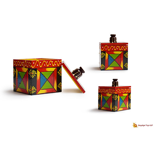 Multicolor Toy Train Wooden
