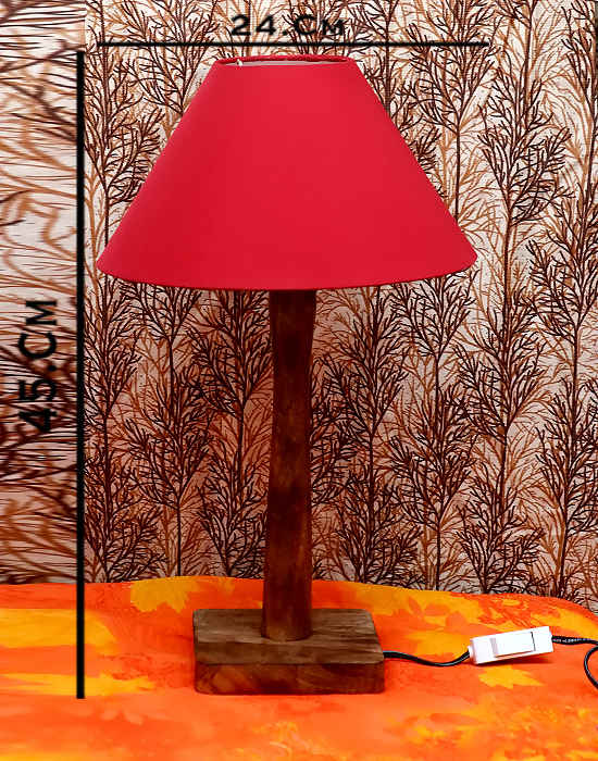 Wood Wooden Table Lamp