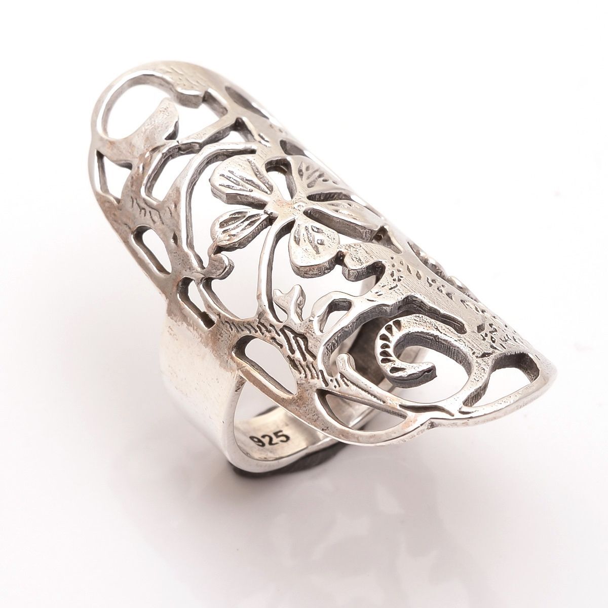 925 Sterling Silver Designer Fine Spinner Ring Girls Fashion Rings  Supplier - Gender: Women