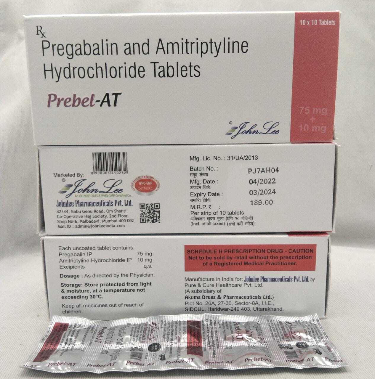 Pregabalin Tablet General Medicines