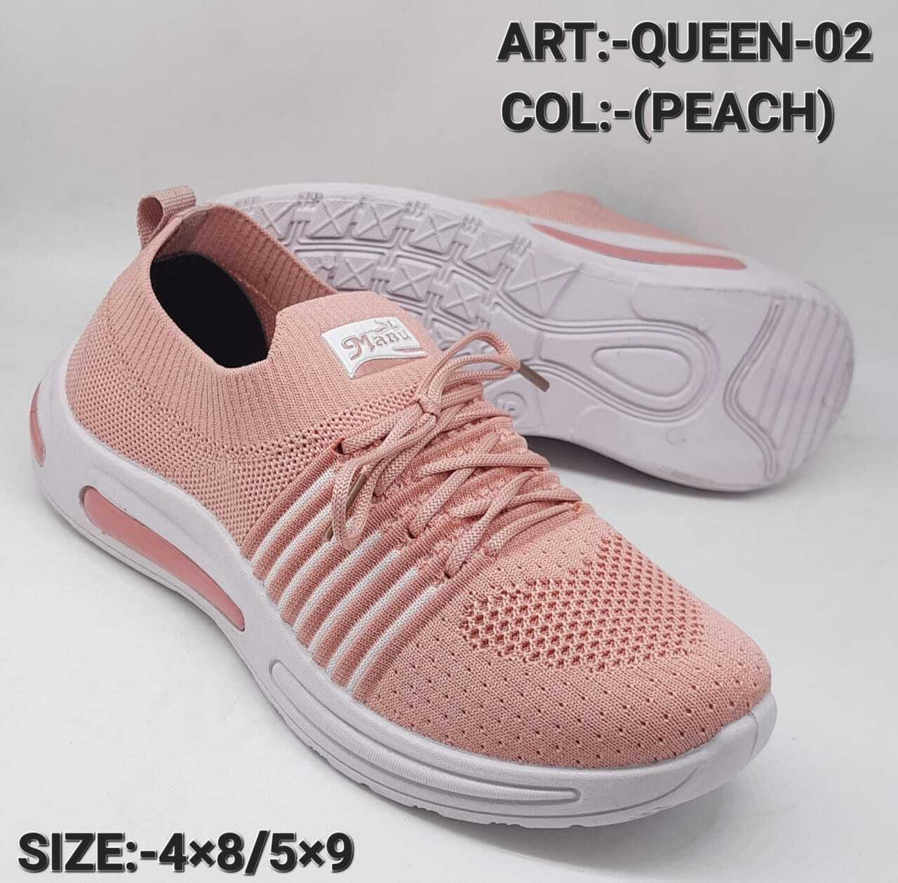 Ladies Fancy Shoes - Pvc Sole, Comfortable Wear , Pink Color With Warranty