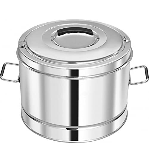 Stainless Steel Hot Pot 5l - Color: Silver