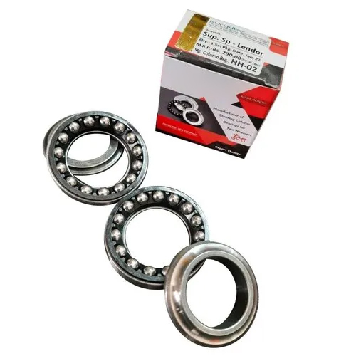 Two Wheeler Steering Bearing - Stainless Steel, 2 Inch Diameter, Silver Color | Corrosion Resistance, Reduces Noise, Enhanced Driving Comfort