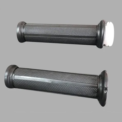 Rubber Handle Grip - Rigid Black Material | High Quality, Durable Performance, Hassle-free Functioning