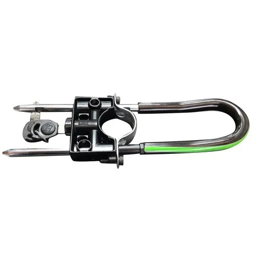 Front Wheel Lock - Color: Gray