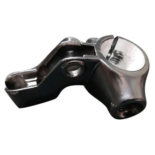 Mild Steel Brake Yoke - 50gm, Black Painted Finish | Industrial Use, Durable Ms Material, Versatile For Various Bike Models