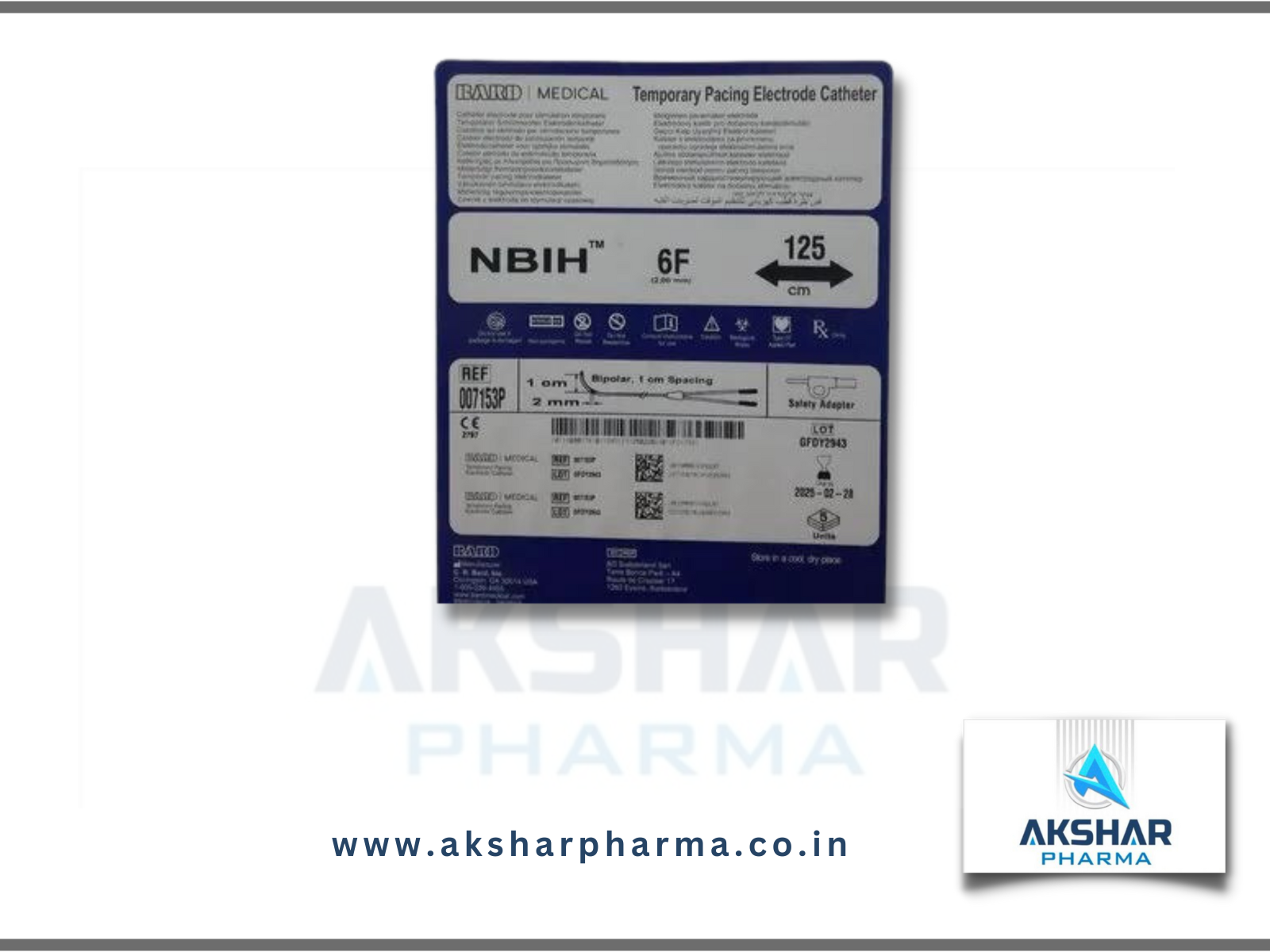 Temporary Pacing Lead Nbih - Recommended For: Hospital