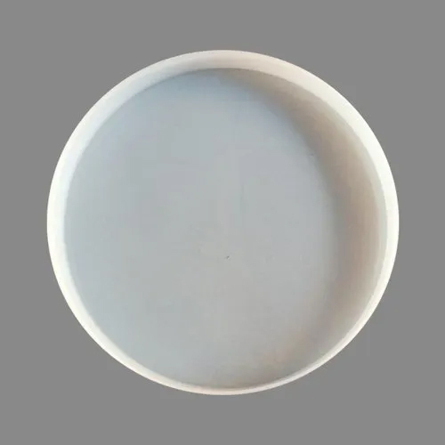 पारदर्शी 8 इंच प्लेन राउंड डीप कास्टिंग सिलिकॉन मोल्ड