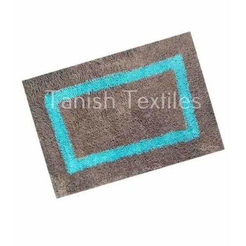50 x 80 Cms Bath Mat - Cotton | Modern Design, Washable, Available in Different Sizes