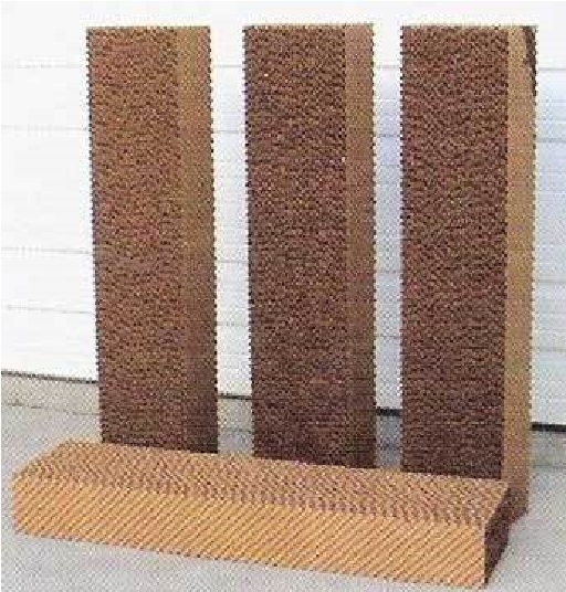 Cellulose Pad - 600x600x50 Mm & 900x600x100 Mm | Durable Cooling Solution For Livestock Greenhouses And Industrial Applications