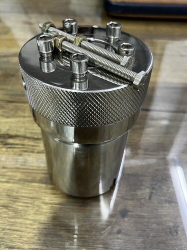 Ss 316 Hydrothermal Autoclave 100 Ml