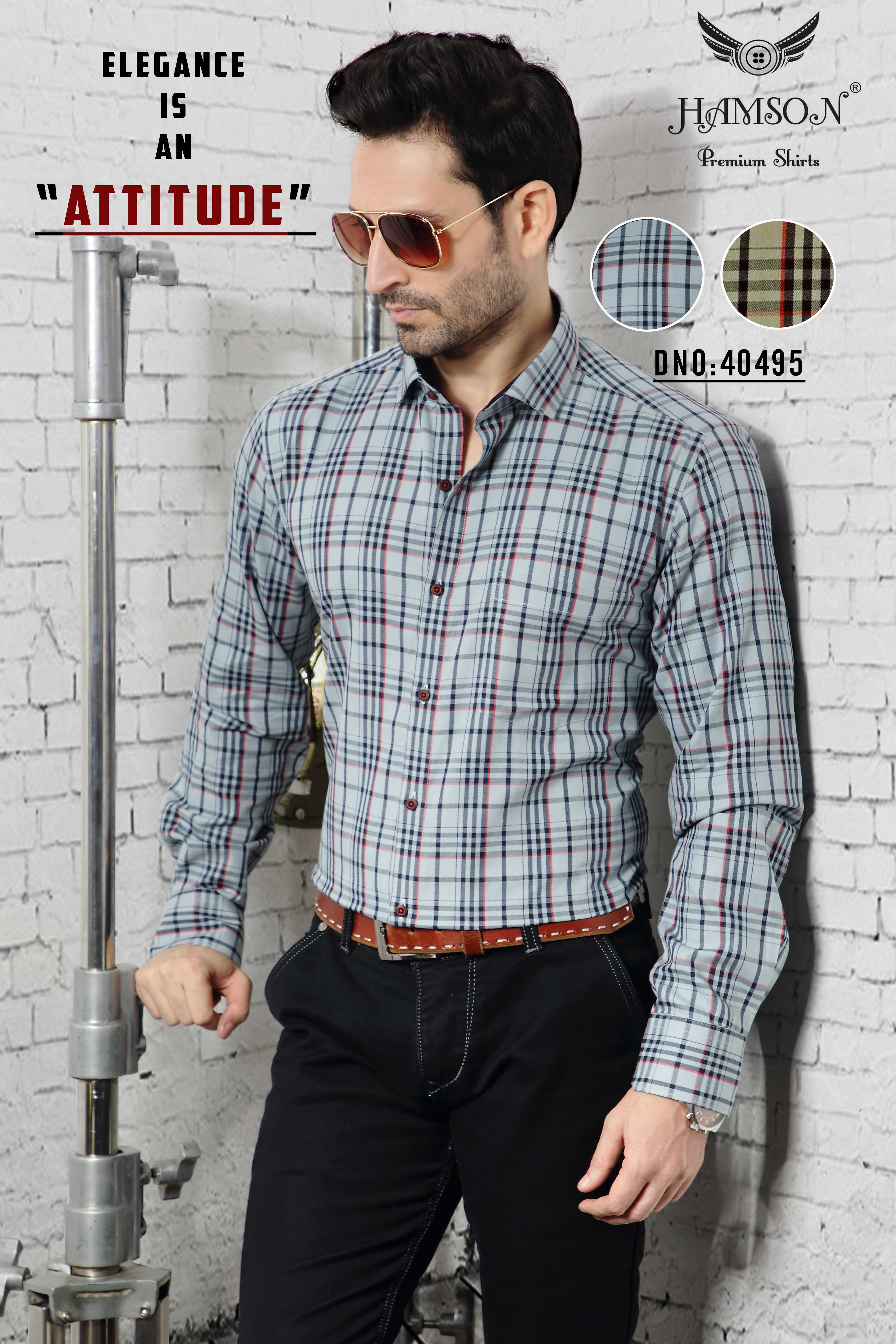 Mens Cotton Blended Checks Shirts 7 - Cotton Twill Fabric, Sizes L-xxl, Multi-color, Standard Collar, Full Sleeves, Anti-wrinkle, Breathable, Washable