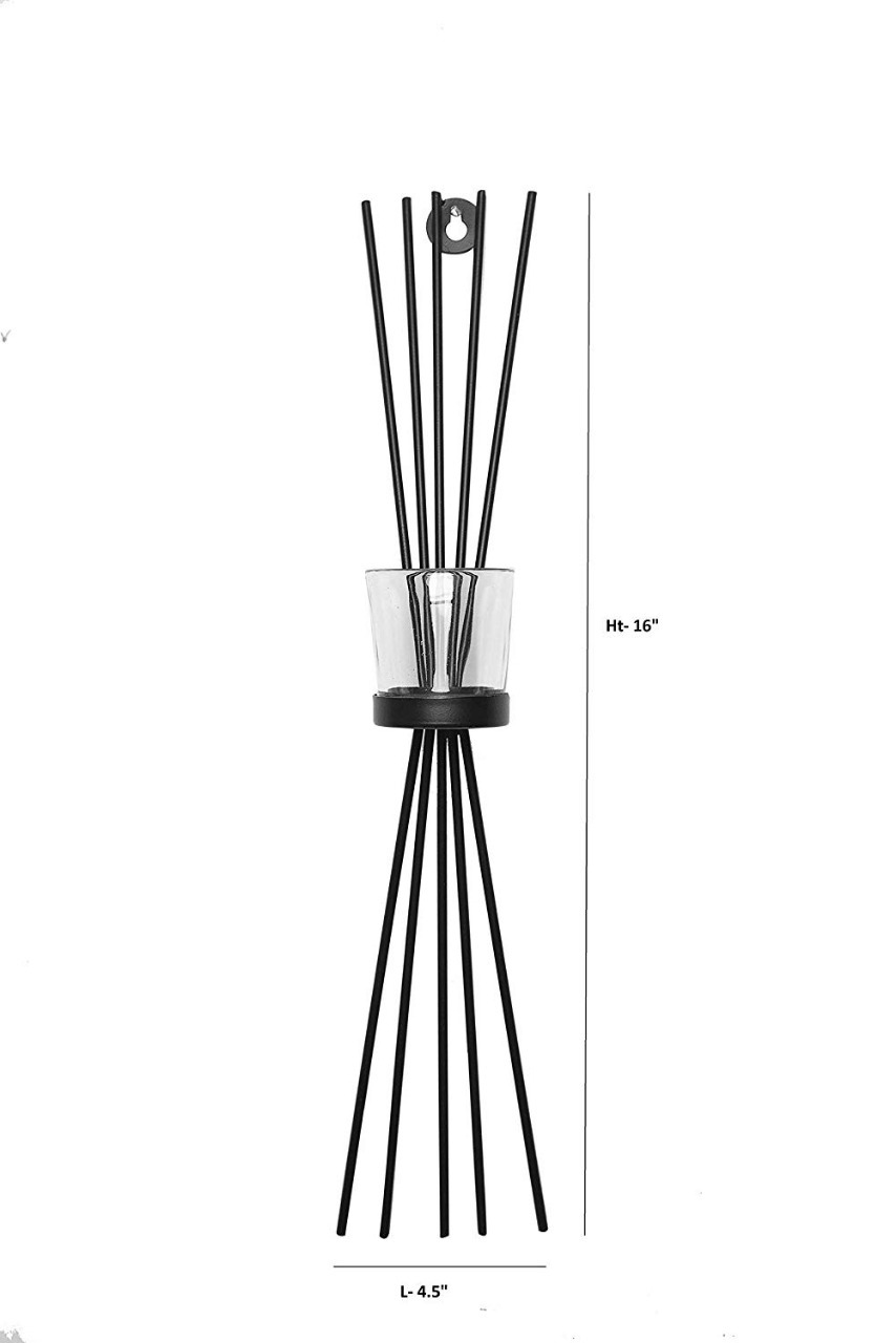 Wall Hanging - Elegant Minimalist Design, Colorful Hanging Candle Holder For Home Decor Accents & Event Furnishings