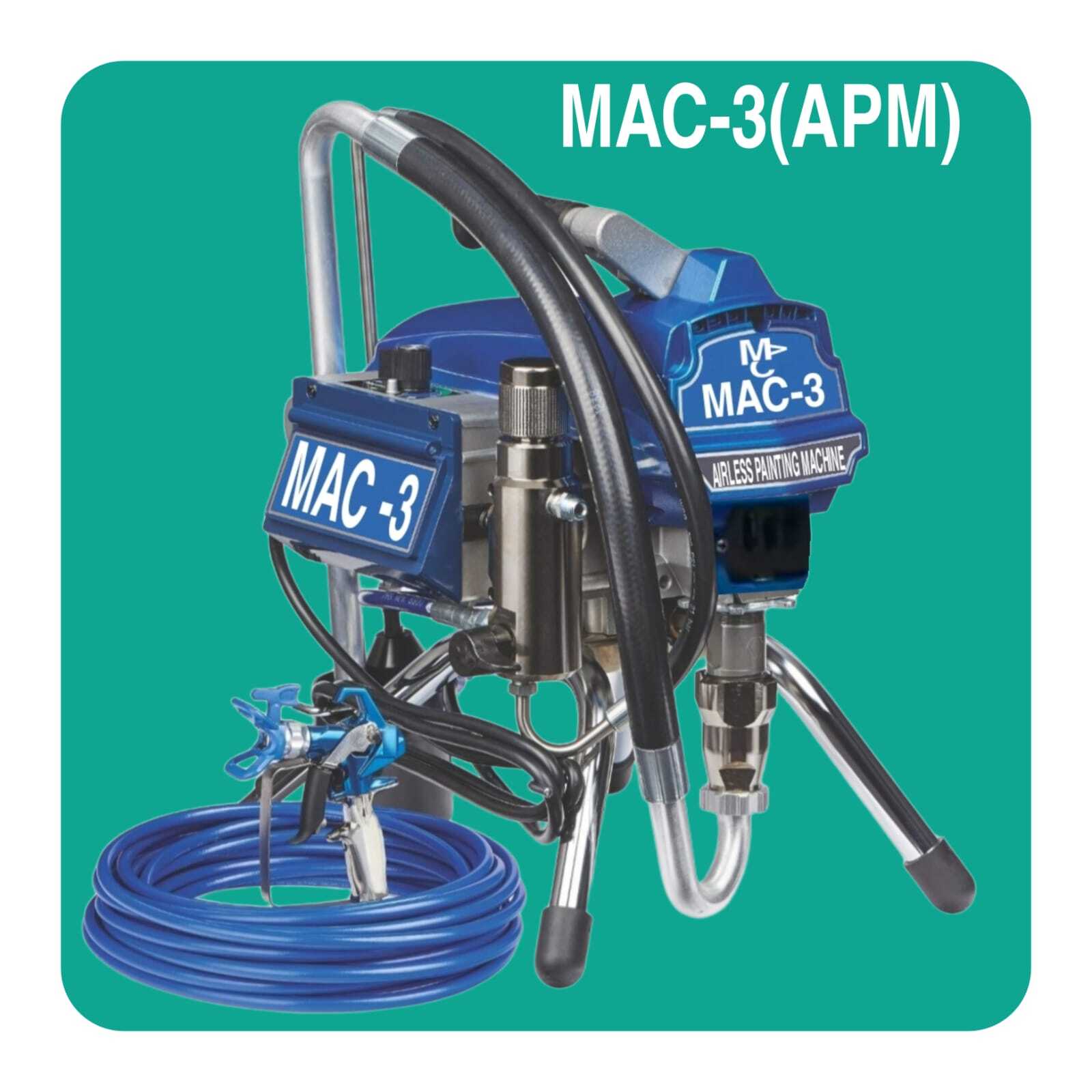 Mac-3 Heavy Duty Airless Spray Painting Machine
