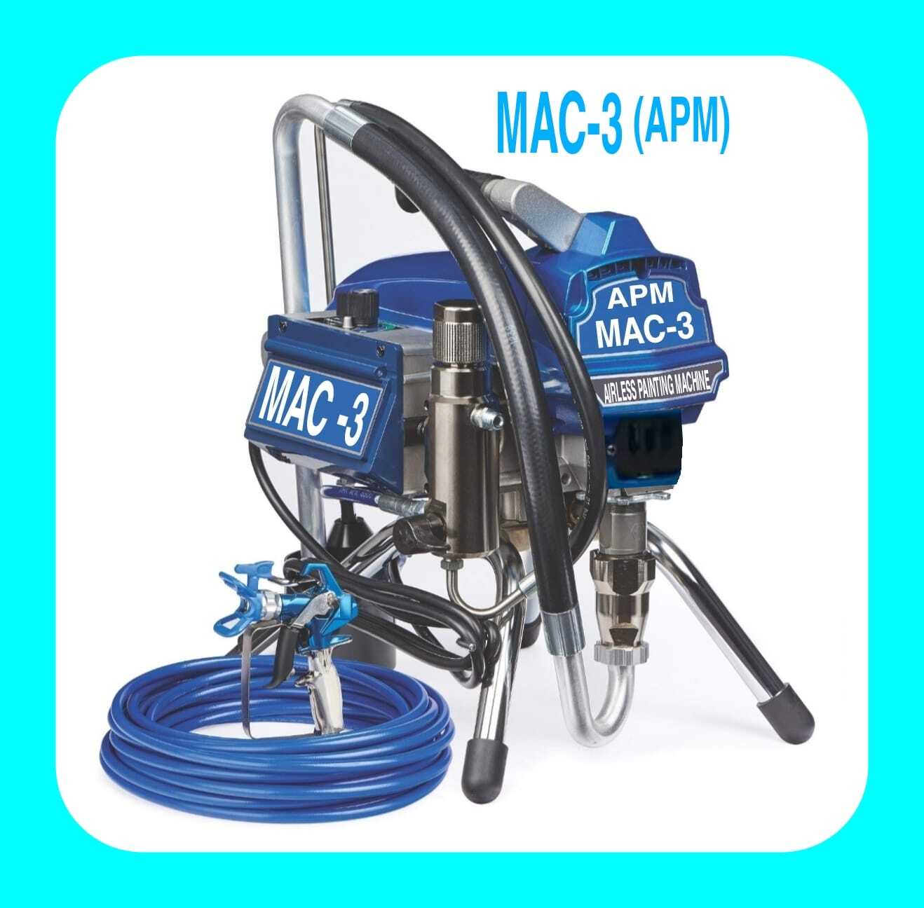 Mac-3 Heavy Duty Airless Spray Painting Machine