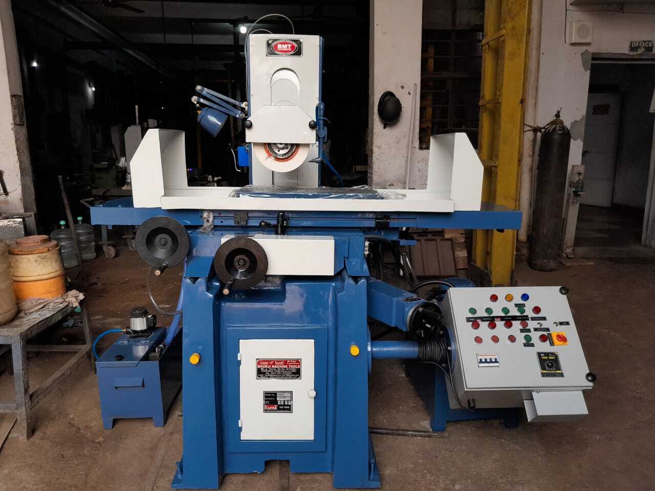 Bmt Horizontal Surface Grinder - 600x300mm Working Surface, Green Color | 3 Phase 1.5 Hp Motor, 75l Hydraulic Tank Capacity, 2800 Rpm Wheel Speed