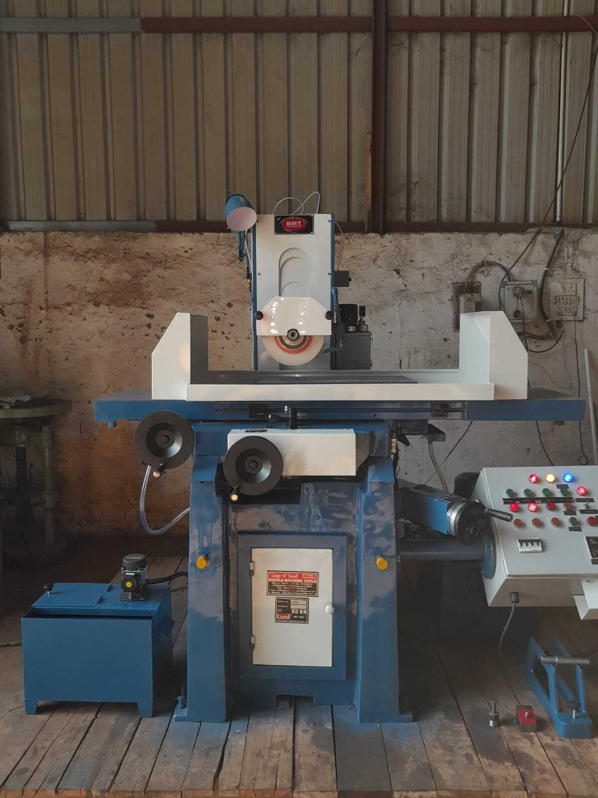 Bmt Horizontal Surface Grinder - 600x300mm Working Surface, Green Color | 3 Phase 1.5 Hp Motor, 75l Hydraulic Tank Capacity, 2800 Rpm Wheel Speed