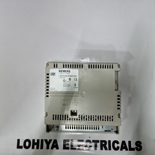 Siemens 6av6 640-5ca00-0ja1 Micro Touch Panel