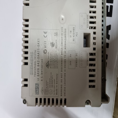Siemens 6av6 642-0aa11-0ax1 Touchpanel Tp177a