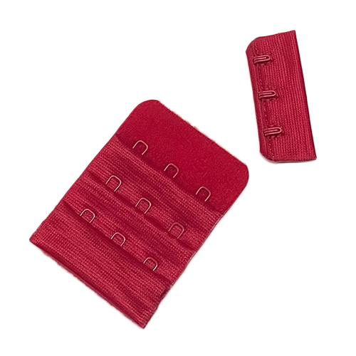 Bra 2 Hook And Eye Strep - Color: Red