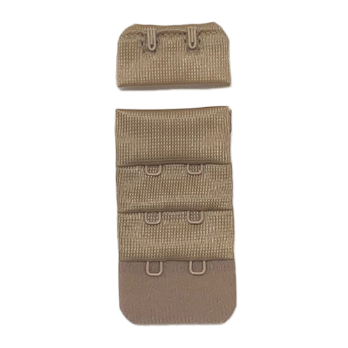 Bra Hook and Eye Tape - Cotton Blend, Different Sizes Available, Gray Color | Designed for Ladies' Garments, Plain Style, Durable Cloth Material