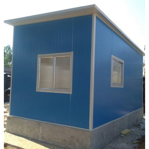 Ro Shelter - Blue Fabric Shelter | One Door House Structure For Outdoor Living And Protection