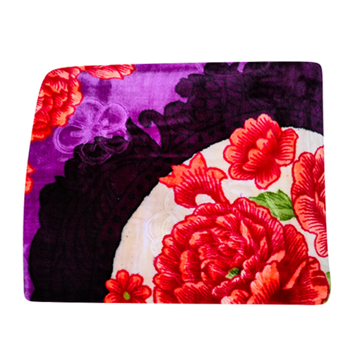 विभिन्न उपलब्ध डबल बेड प्रिंटेड मिंक ब्लैंकेट