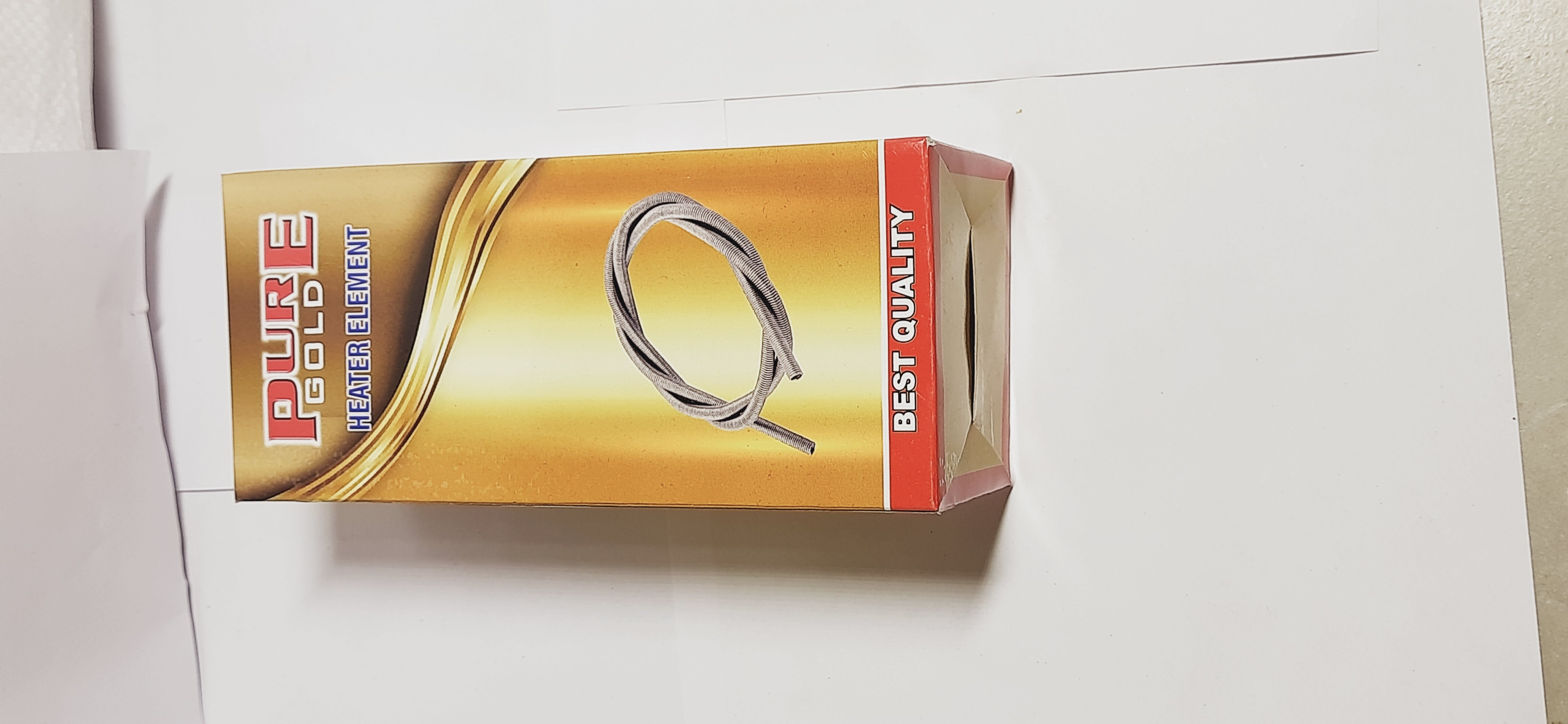 Heating Element - Nichrome Material, 24 Inch Size, Golden Color, 1000 Watts Power | Water Heating Elements With 1 Year Warranty, 10000 Grams Weight