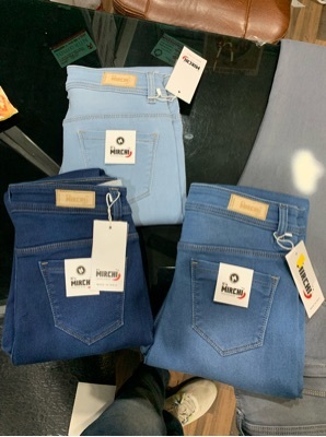 Ladies Denim Jeans - Denim, Waist Size 28x34, Length 40 | Regular Fit, Customized Style, Multiple Colors Available