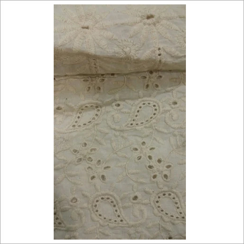 Colourfastness Cotton Cutwork Embroidery Fabrics