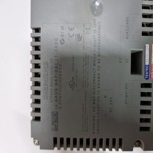 Siemens 6av6 647-0ac11-3ax0 Hmi