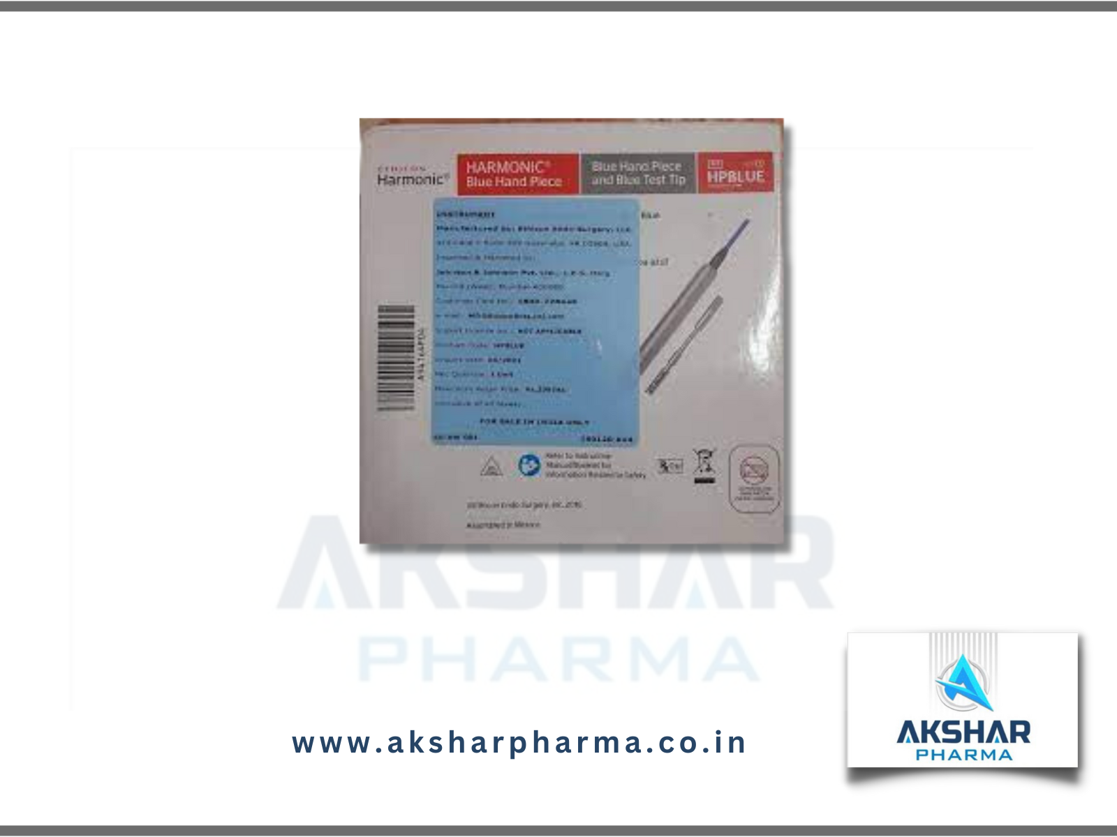 Harmonic Hp Blue - Recommended For: Hospital