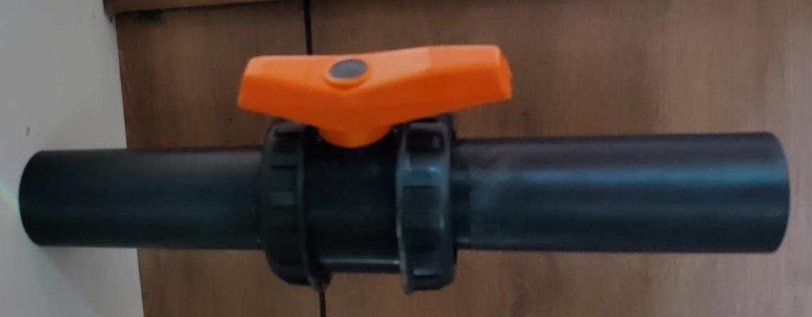 Hdpe Buttweld Ball Valve - Available In Various Sizes, Black Color | Suitable For Water Pipe Fittings