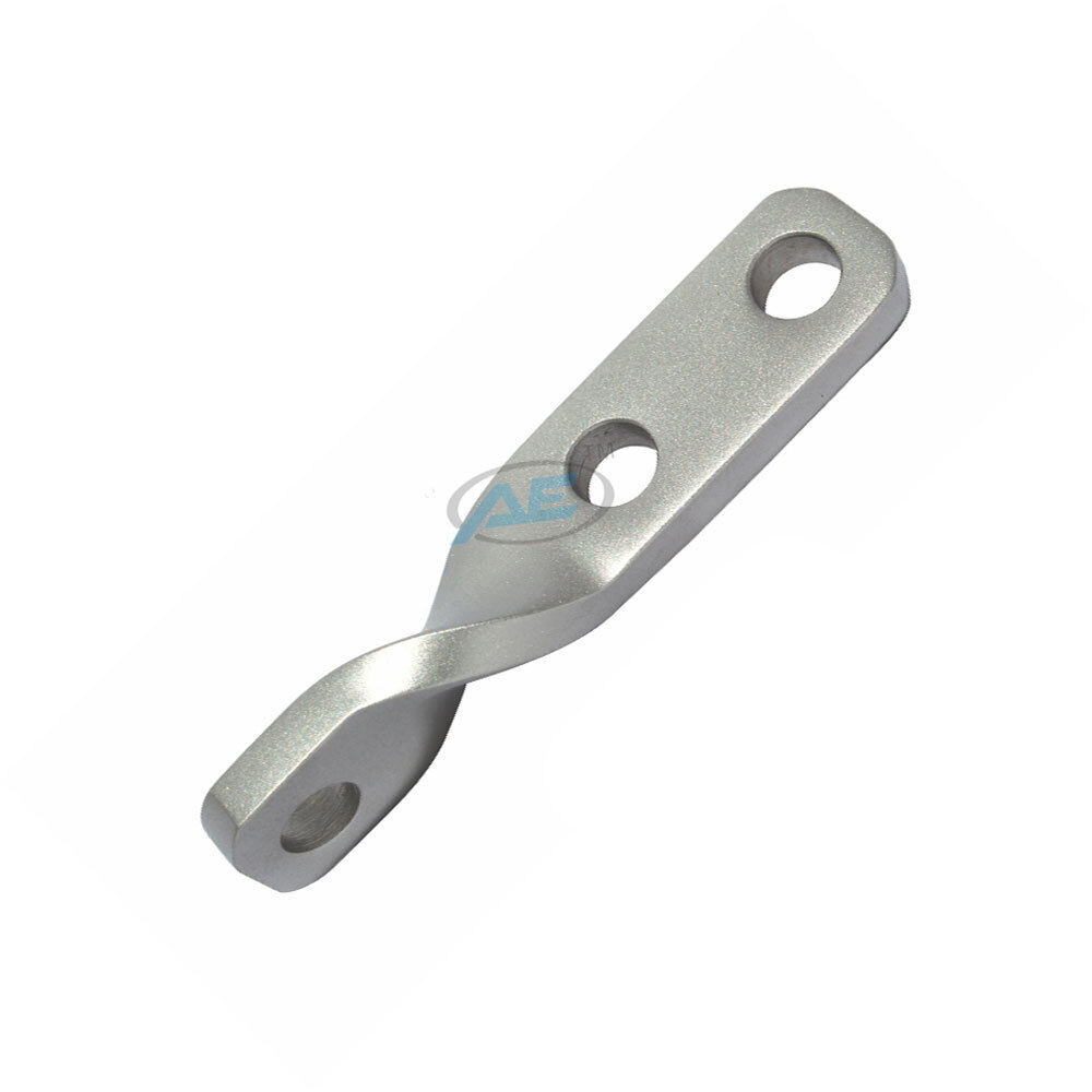 Twisted Bone Plate - High Twisted Stainless Steel, 14.15-05-02 (2 Holes), 14.15-05-03 (3 Holes), 14.15-05-04 (4 Holes) | Manual Operation, Orthopedic Implant