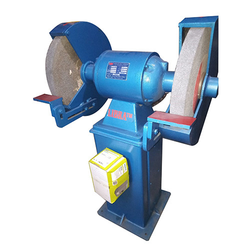 Heavy Duty Bench Grinder - 5 HP, 16 Inch Disc Diameter, 415 Volts | Stainless Steel, Manual Control System, Industrial Use, Automatic Operation