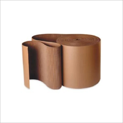 Corrugated Rolls - Paper Material, Customized Size, Brown Color | Shock-Absorbing, Lightweight, Versatile Packaging Solution