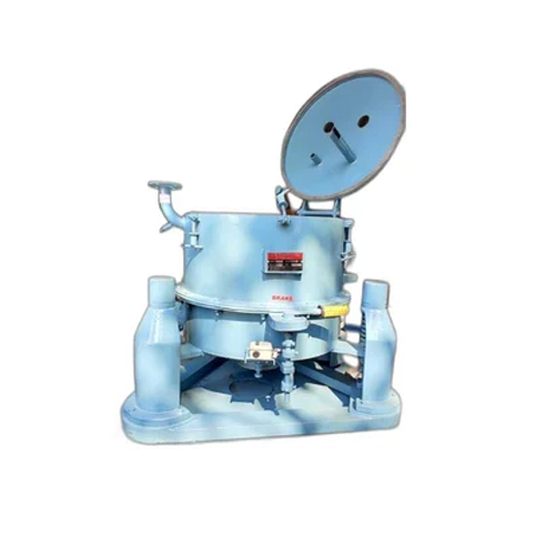 MS Bag Lifting Type Centrifuge - MS Material, 960 RPM Speed, Industrial Use, Blue Finish | Single Stage Centrifugal Compressor