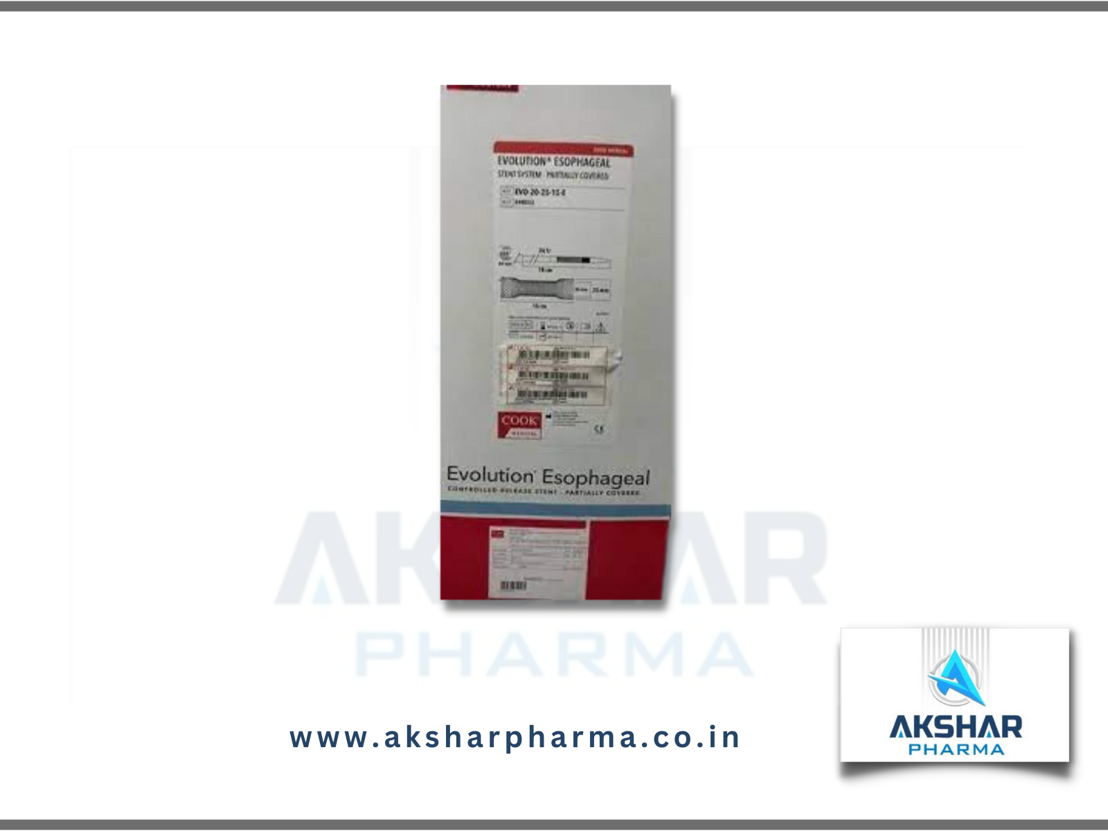 Evolution Esophageal Stent System - Application: Hospital