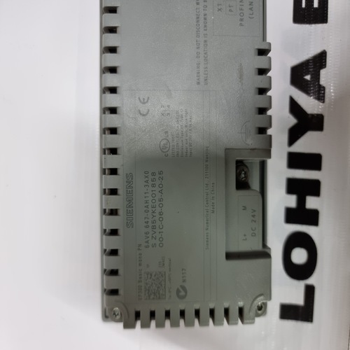 Siemens 6av6 647-0ah11-3ax0 Hmi Touch Panel
