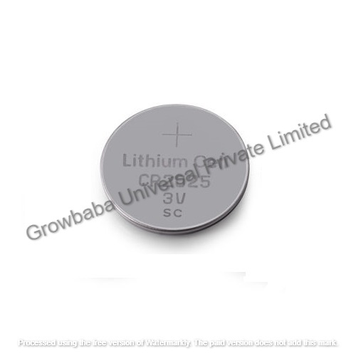 Generic CR2025 3volt Lithium Coin Cell Battery - 3volt Nominal Voltage, 2.3g Weight | Reliable Power Source for Small Electronics