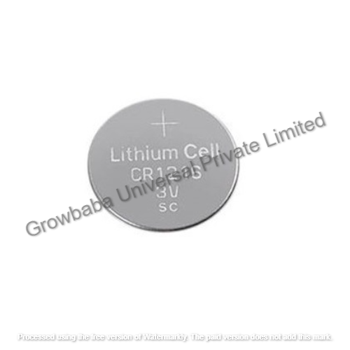 लिथियम Cr1216 3 वोल्ट कॉइन सेल बैटरी नाममात्र वोल्टेज: 3 वोल्ट (V)