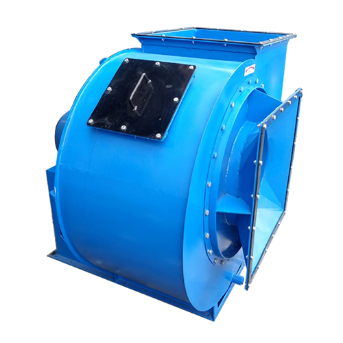 V Belt Centrifugal Blower - Steel, High Pressure, Electric Power Source | Industrial Application, 6 Month Warranty, Grey Color