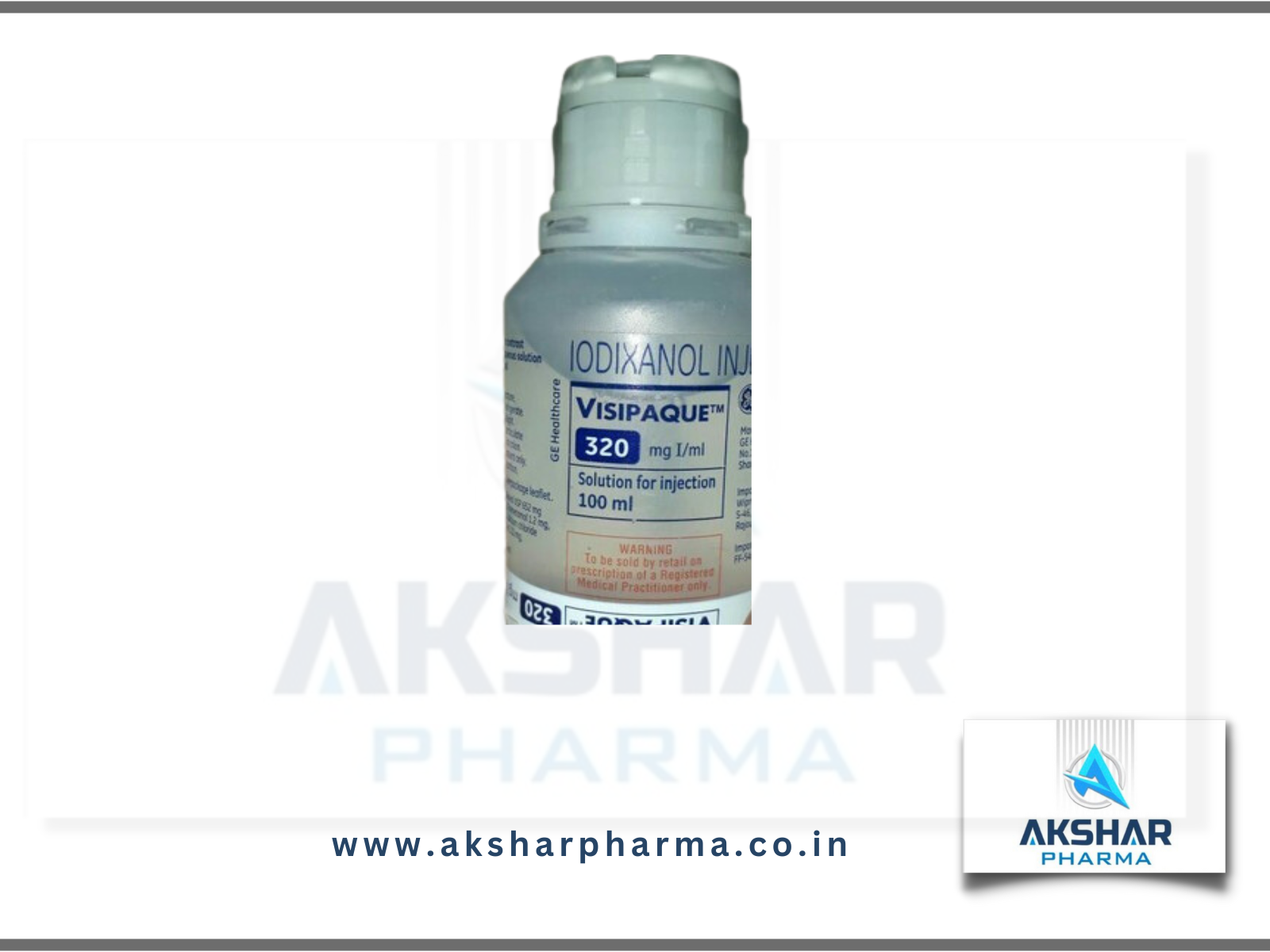 Visipaque Product - Recommended For: Hospital