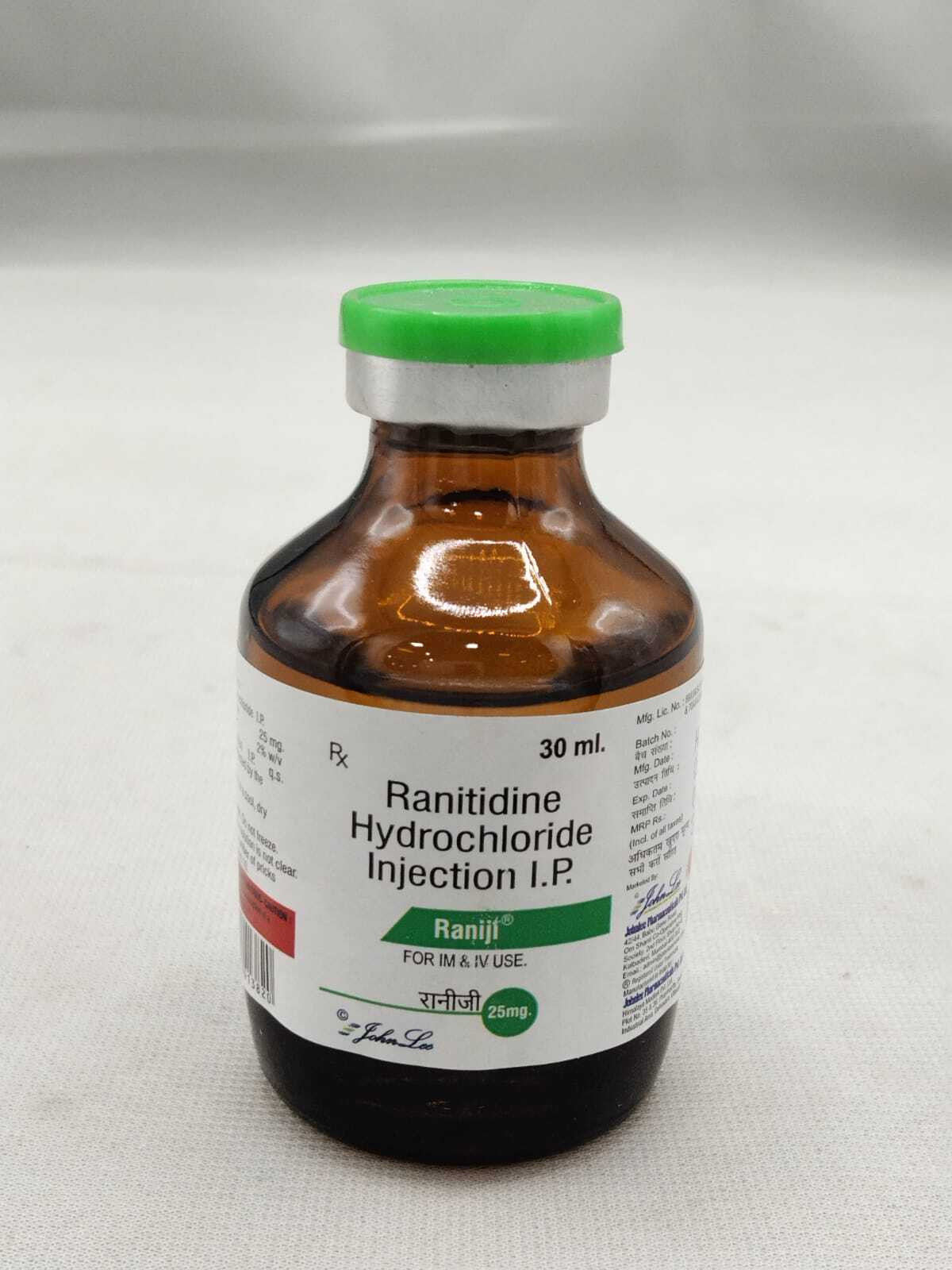 Ranitidine Injection - General Medicines Other Physical Form | Storage Instructions: Dry & Cool Place Quantity: 10000