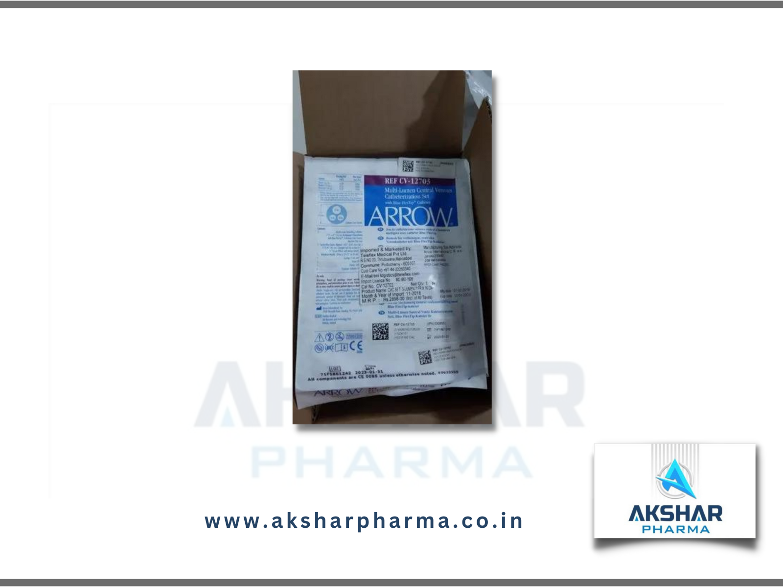 Central Venous Catheter - Recommended For: Hospital