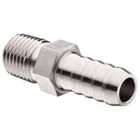 सिल्वर स्टील होज कनेक्टर