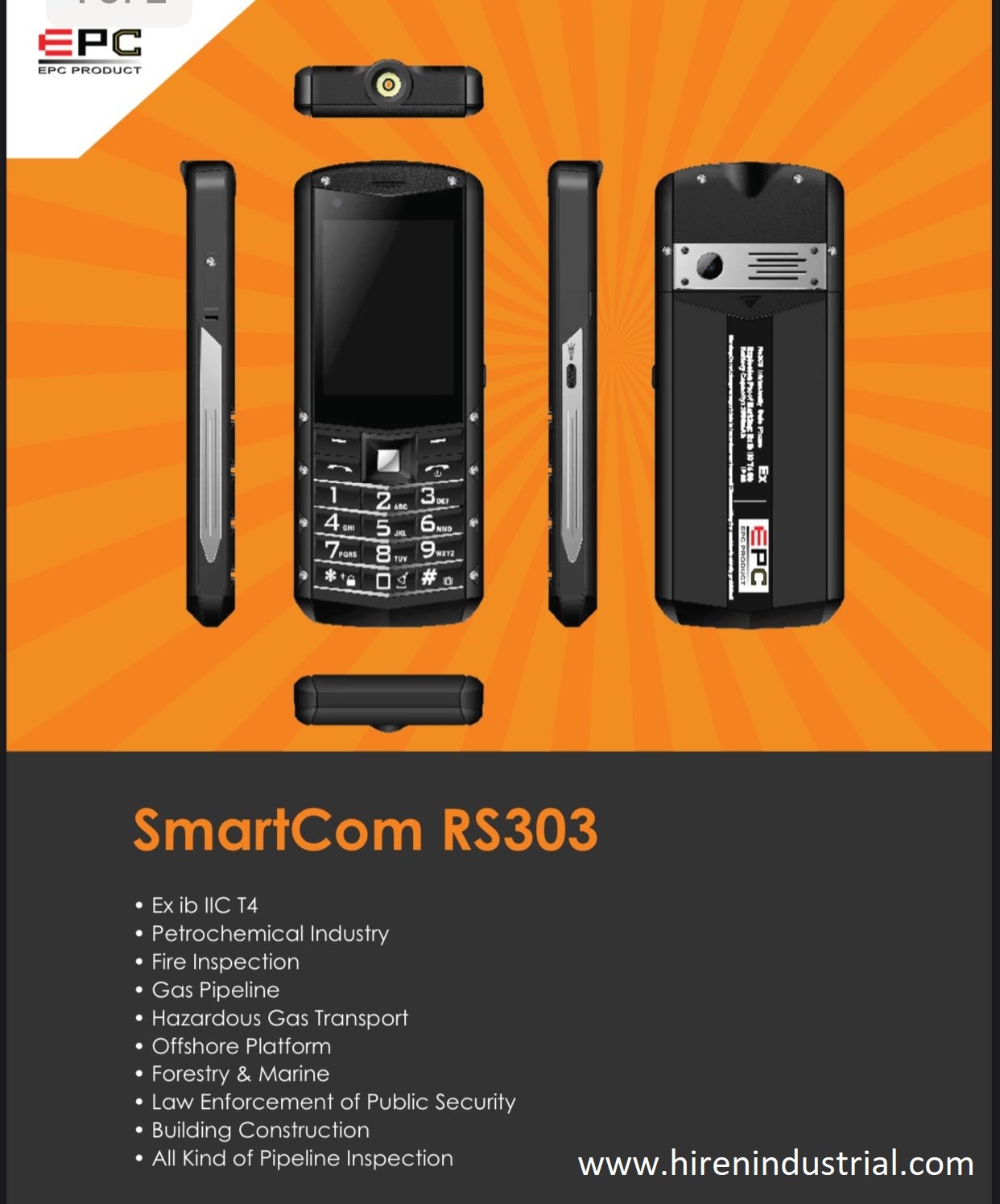 Intrinsically Safe Mobile Phones Gender: Male
